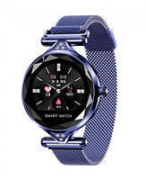 Жіночий годинник фітнес-трекер Smart Watch з металевим браслетом