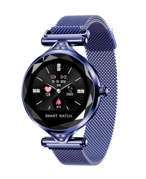 Женские часы фитнес трекер Smart Watch с металлическим браслетом - фото 1 - id-p1131271957