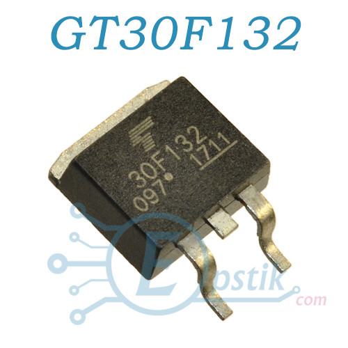 GT30F132, IGBT N Channel транзистор 360В, 250А, TO263