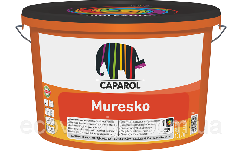 Фарба фасадна з силіконом Muresko