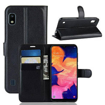 Чохол-книжка Litchie Wallet для Samsung A102 Galaxy A10e Black