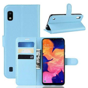 Чохол-книжка Litchie Wallet для Samsung A102 Galaxy A10e Blue