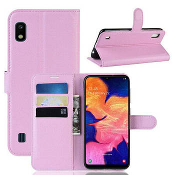 Чохол-книжка Litchie Wallet для Samsung A102 Galaxy A10e Pink