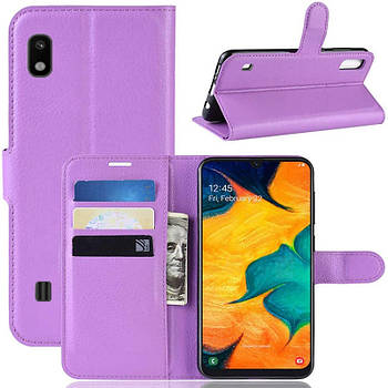 Чохол-книжка Litchie Wallet для Samsung A102 Galaxy A10e Violet
