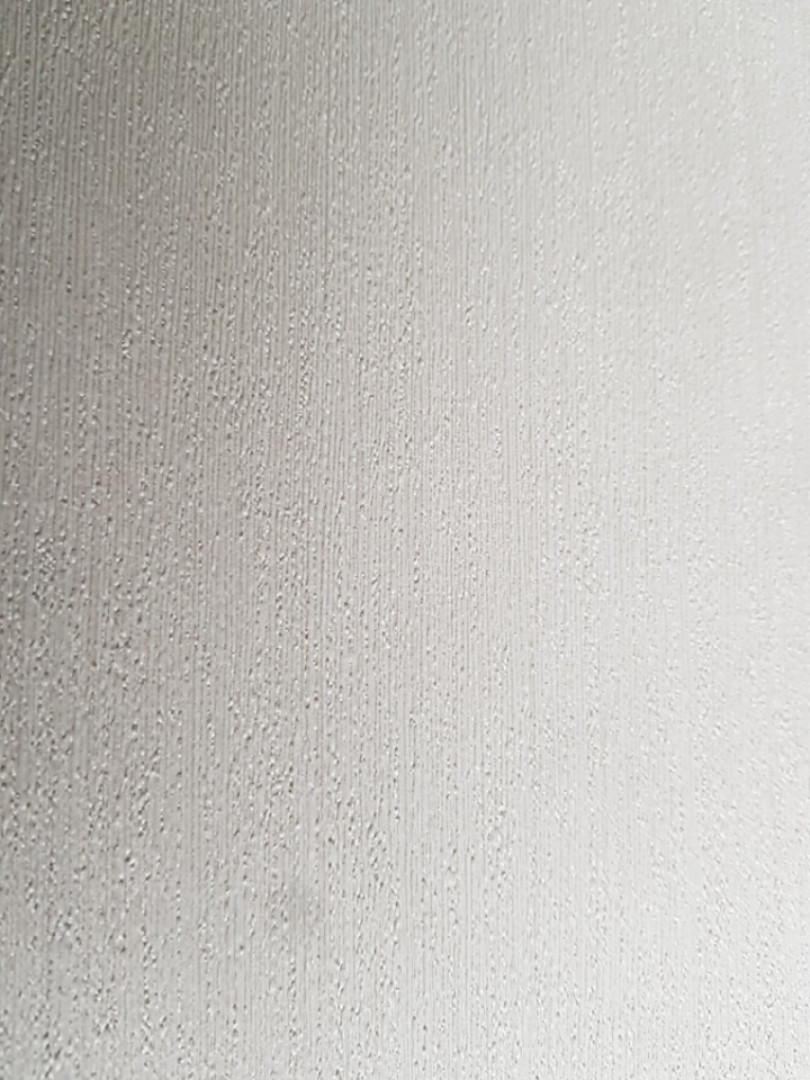 Шпалери вінілові на флізелін Marburg Art deco 31919 метрові однотонні білі дрібна смужка під тканина