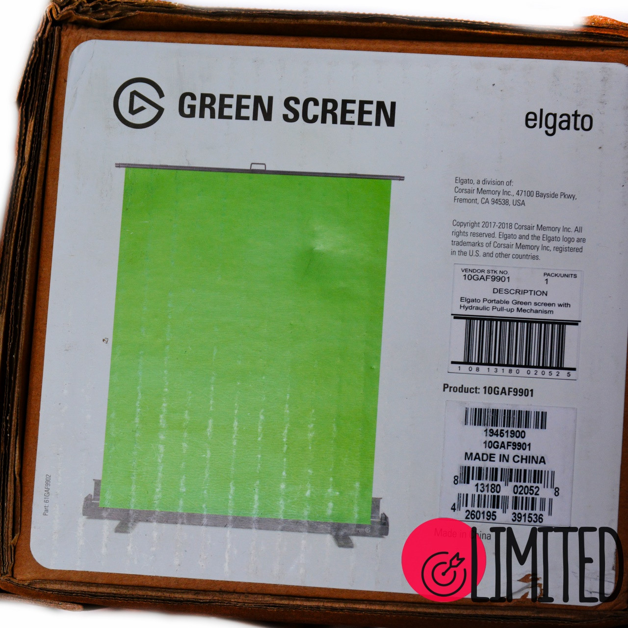 Фон для стримінгу Elgato Green Screen хромакей, фото 1