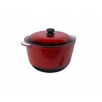 Казан емальований із кришкою Силумін 8 л ЕК08