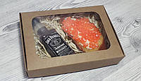 Подарочный набор сувенирного мыла Виски и бутерброд с красной икрой