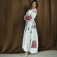 Вышитое платье "Идрис" PJ-0033