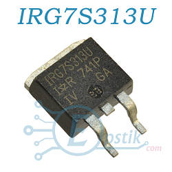 IRG7R313U, IGBT N Channel транзистор, 330В, 160А, TO263