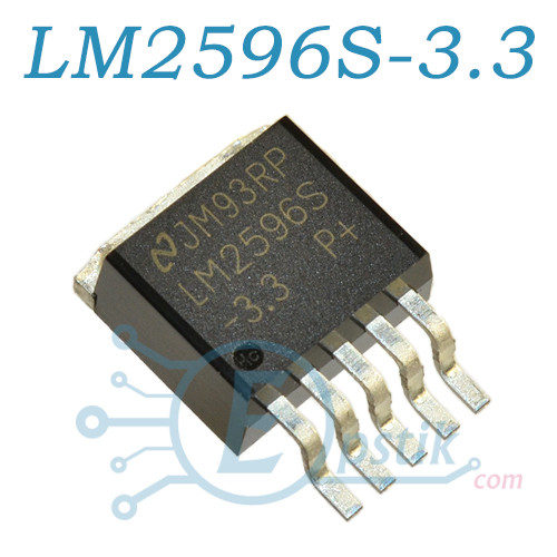 LM2596S-3.3 стабілізатор напруги 3.3В 3A 150Khz TO263-5