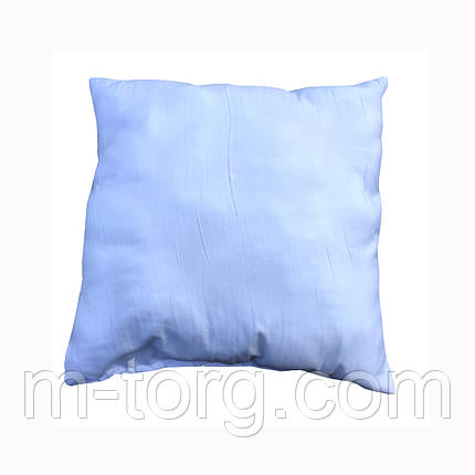 Біла подушка для декоративної наволочки 50/50, силікон, фото 2
