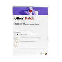 Olfen 140 мг пластир для розтягнень, болів і ударів, 5 шт