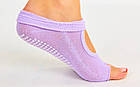 Шкарпетки для йоги з відкритими пальцями SP-Planeta FL-6872 (поліестер, бавовна, р-р 36-41, кольори в асортименті), фото 10