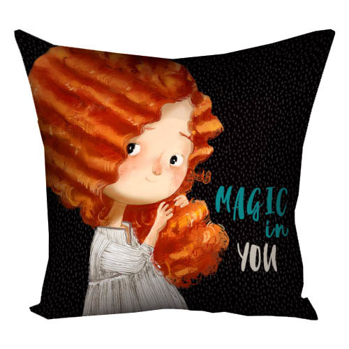 Подушка габардинова з принтом Magic in you 50x50 (5P_19F031)