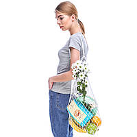 ЭкоАвоська на плечо ручной работы - Модная эко сумка