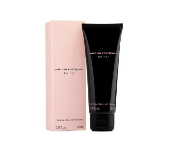 Жіночий парфумований лосьйон для тіла Narciso Rodriguez for Her 75ml, привабливий квітковий аромат