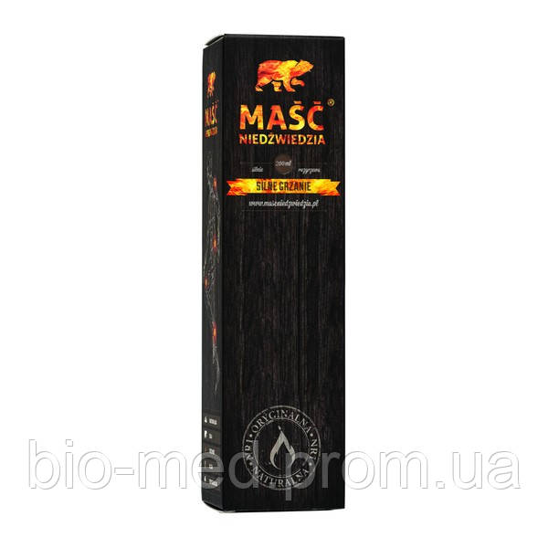 Ведмежа мазь, сильний нагрів для суглобів і м'язів, 100 мл, фото 1