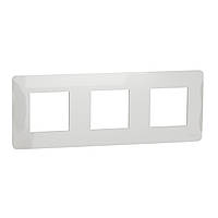 Рамка 3-постова, білий UNICA NEW NU200618