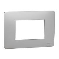 Рамка 3-модульна, алюміній UNICA NEW NU210330