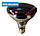 Лампа розжарювання ИКЗК, рифлена 250W, 220V, E27/5000h (дзеркальна лампа інфрачервона) наполовину червона, фото 2