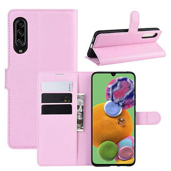 Чохол-книжка Litchie Wallet для Samsung Galaxy A90 5G Pink