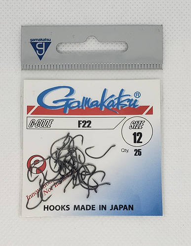 Гачок Gamakatsu F22 #12 25 штук (ID#1131417902), цена: 176.40 ₴, купить ...
