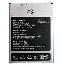 Акумулятор (АКБ, батарея) Ergo A500 Best (Li-ion 3.8 V 3000mAh)