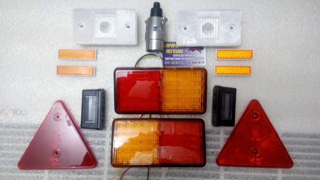 Комплект LED-світлотехніки на легковий причіп KSLED-1