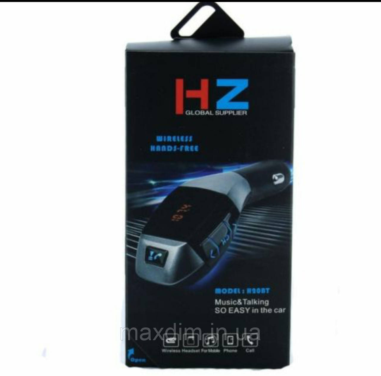 Bluetooth FM модулятор Трансмітер HZ H20 (3 в 1)Модулятор HZ H20BT це пристрій 3 в 1