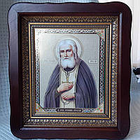 Ікона церковна Серафима Саровського 21х24см