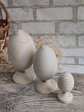 Яйце - заготовка для творчості, дерево h-13cм, фото 2