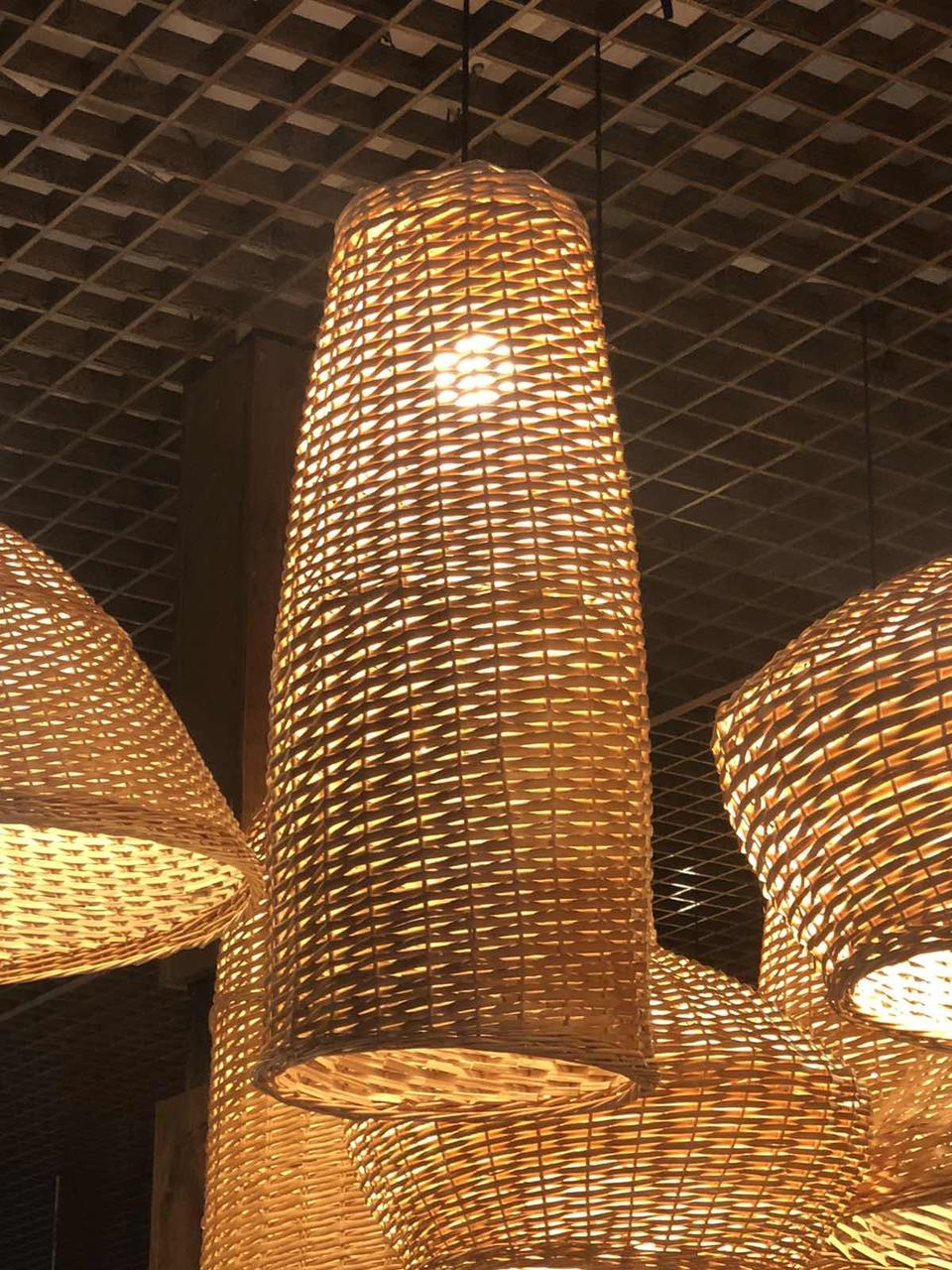 Висока плетена люстра <unk> довга люстра плетена <unk> плетена люстра під розмір