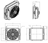 BKA34 Охолоджувач масла, 20 kW (24 V), фото 2