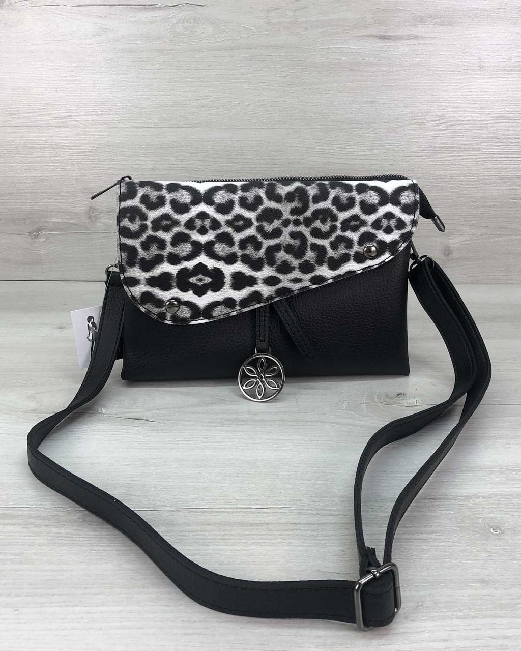 Клатч Етель чорний