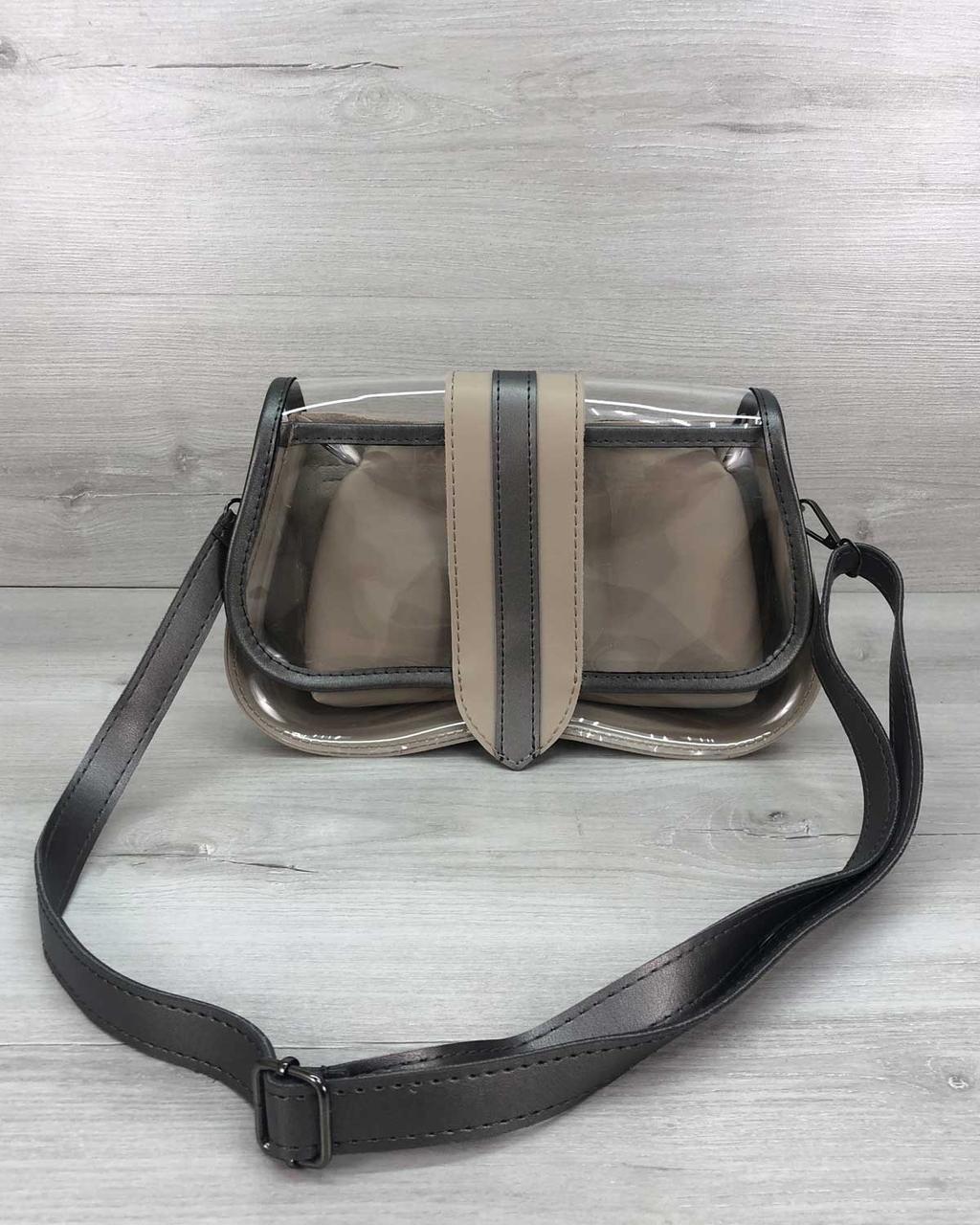 2в1 Жіноча сумка Miranda бежева