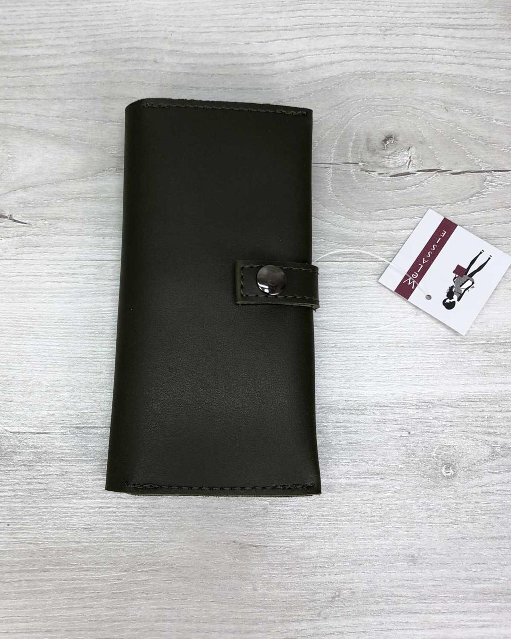 Гаманець оливкового кольору