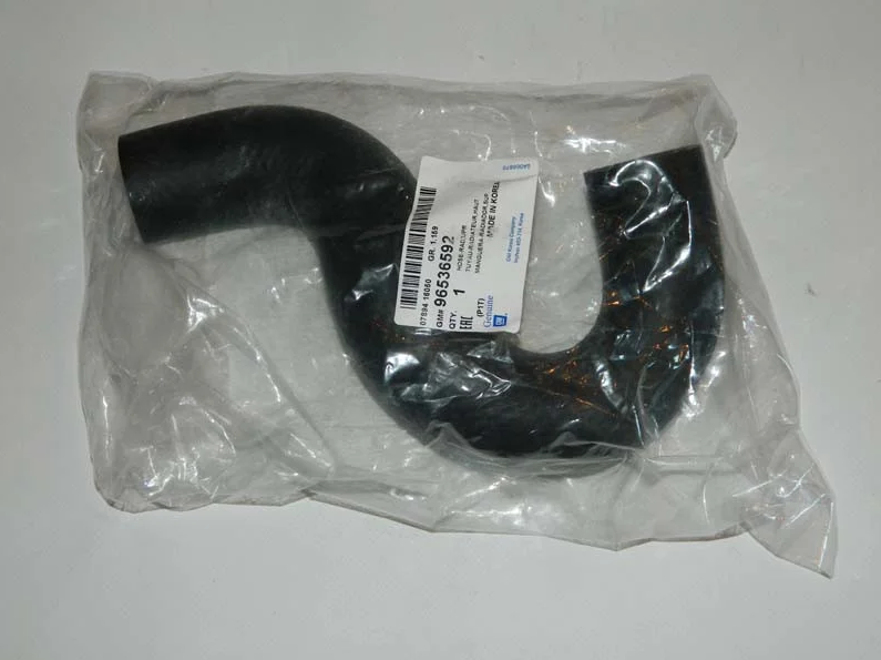 Патрубок радіатора верхній Авео GM Корея (ориг), фото 1