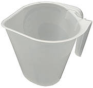 Кружка мірна пластикова 1 літр (ПП КВВ)