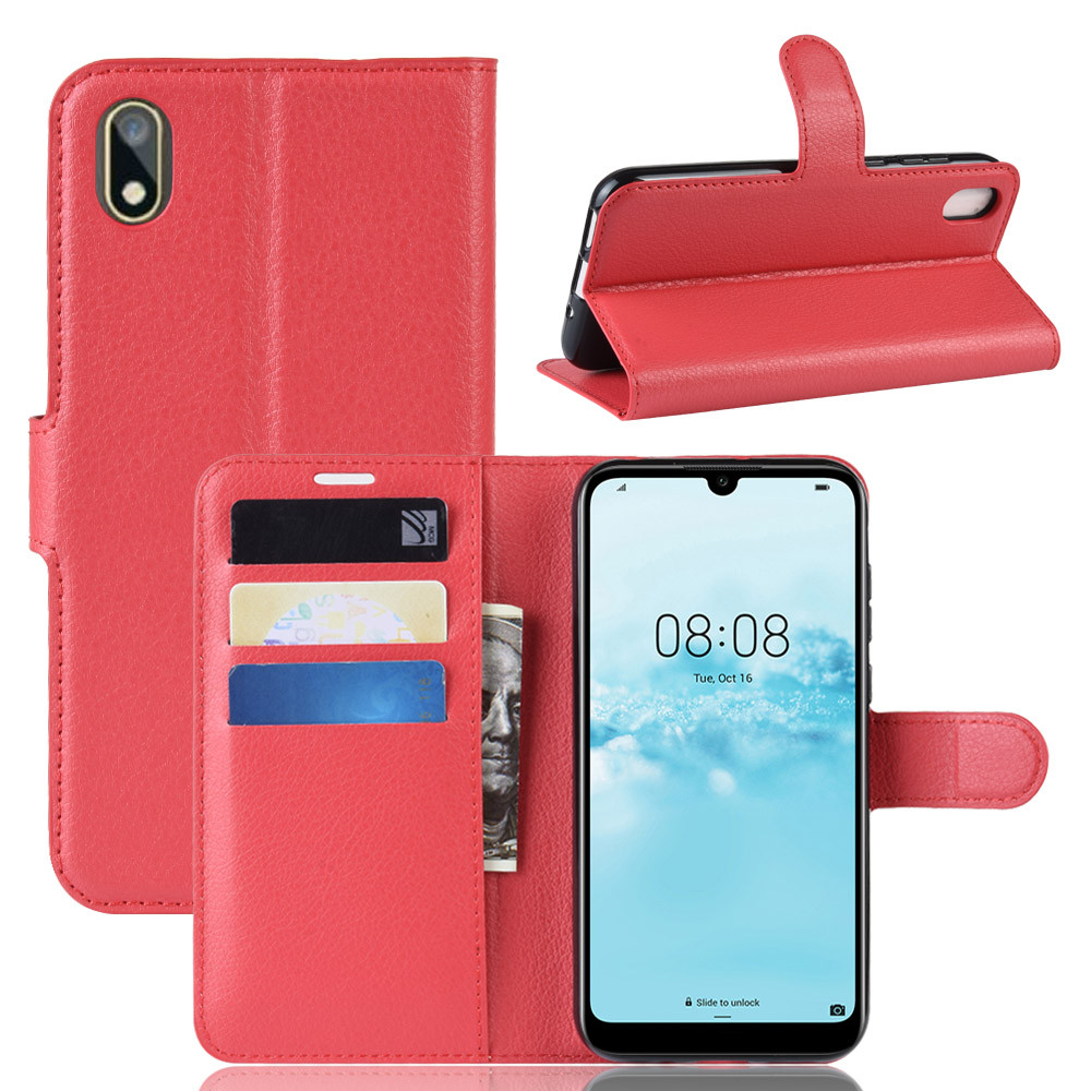 Чохол-книжка Litchie Wallet для Huawei Y5 2019 Red