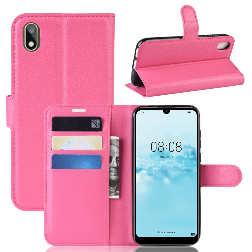 Чохол-книжка Litchie Wallet для Huawei Y5 2019 Rose