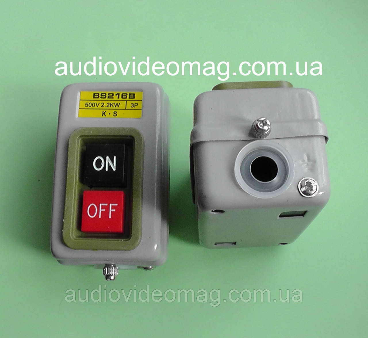 Купить Пусковая кнопка с фиксацией BS 216B 3, 220/380V 15A 2.2 kW ...