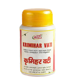 Криміхар — паразити, глисти Krimihar Vati (50gm)