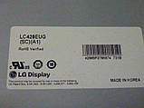 Плата індикації, ІЧ-приймач від LЕD TV LG 42LE4500, фото 4