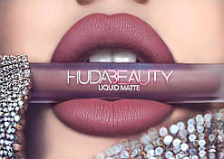 Помада Huda Beauty Liquid Matte Lipstick, стійка рідка помада для губ