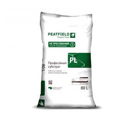 Професійний торф'яної субстрат PEATFIELD STANDARD PL-1 80 л