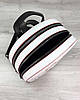 Рюкзак «Marcy» черно-белый с красным, фото 3