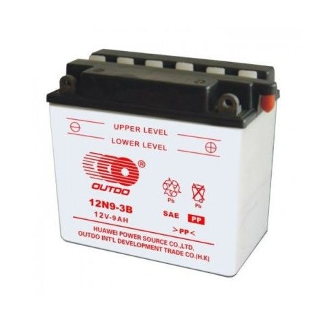 Аккумулятор Outdo (Аутду) Moto 12v 9A (12N9-3B), фото 1
