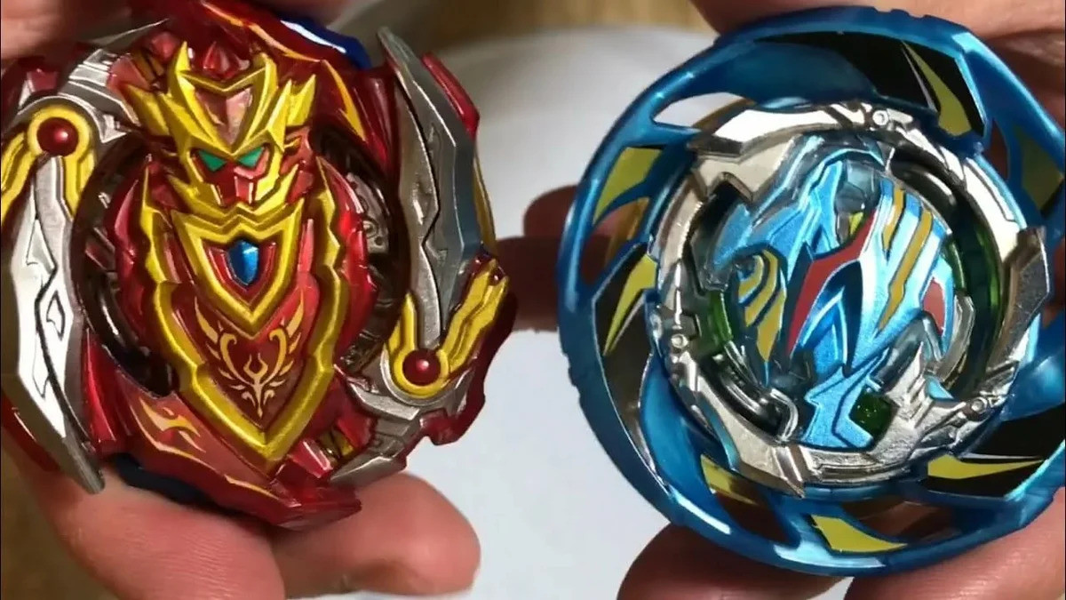 Набор Бейблейд Beyblade 2 в 1: Чо-Зет Ахиллес А5 В-129 + Воздушный Рыцарь Air Knight B-130 K с пускателями