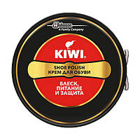 Крем для взуття в банці KIWI (Чорний) уцина рядків!